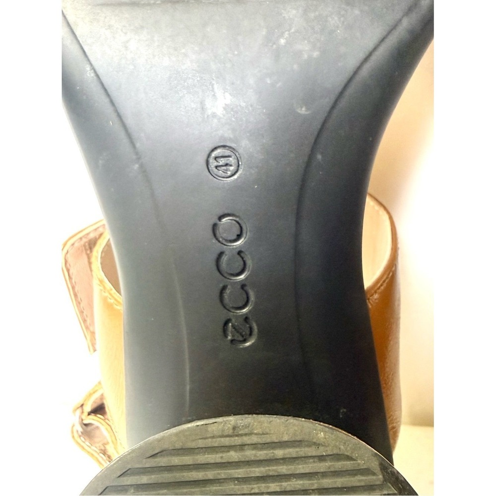 ECCO Sculpted Sandal LX 35 Women's US 10-10.5 EU‎ 41 Brown Leather Block Heel - Picture 7 of 11